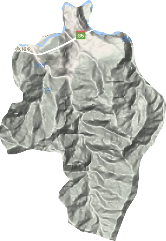 永和鄉地形圖
