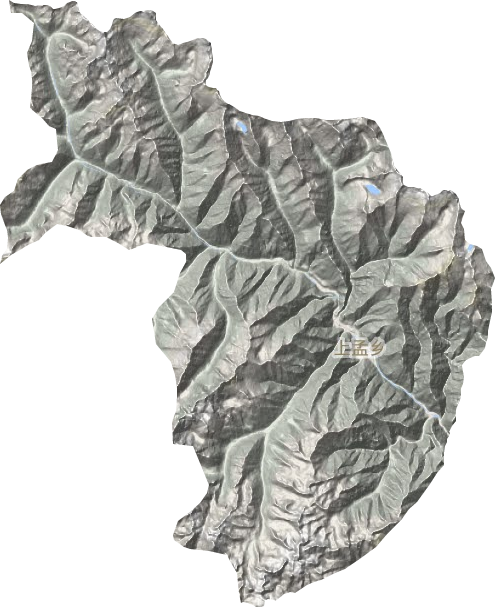上孟鄉(xiāng)地形圖