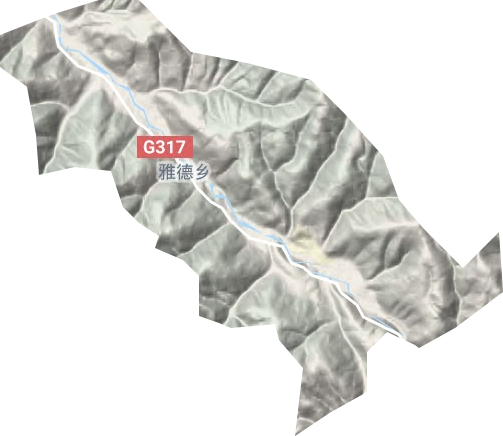 雅德鄉地形圖
