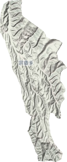 宗麥鄉地形圖