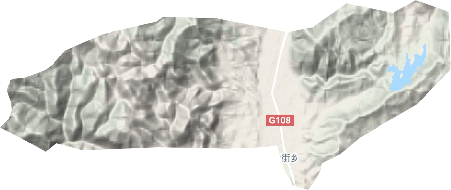 老街鄉(xiāng)地形圖