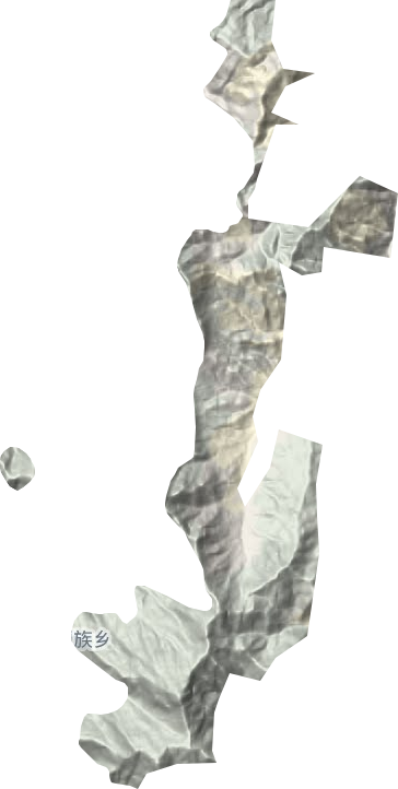 龍泉鄉地形圖