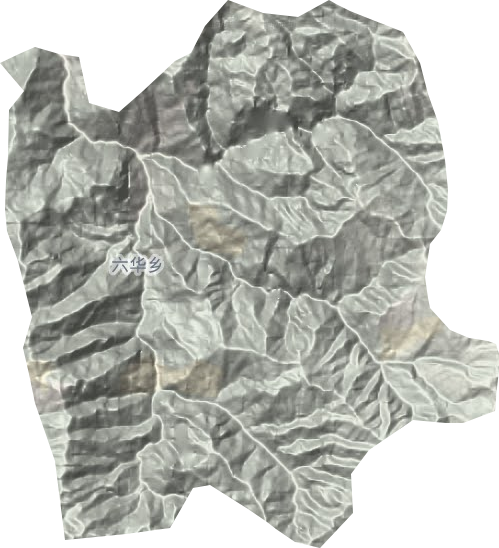 六華鄉(xiāng)地形圖