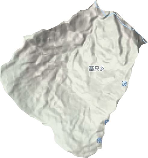 基只鄉地形圖