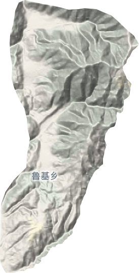 魯基鄉(xiāng)地形圖