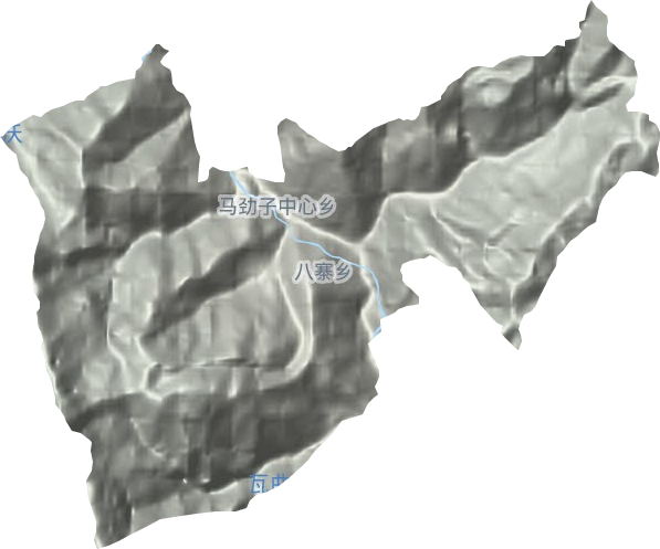 八寨鄉(xiāng)地形圖