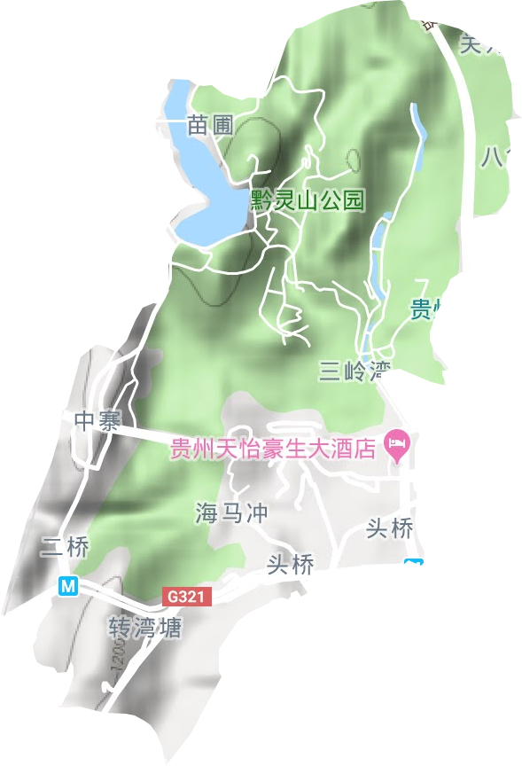 頭橋社區服務中心地形圖