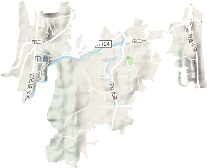 三江社區(qū)服務(wù)中心地形圖