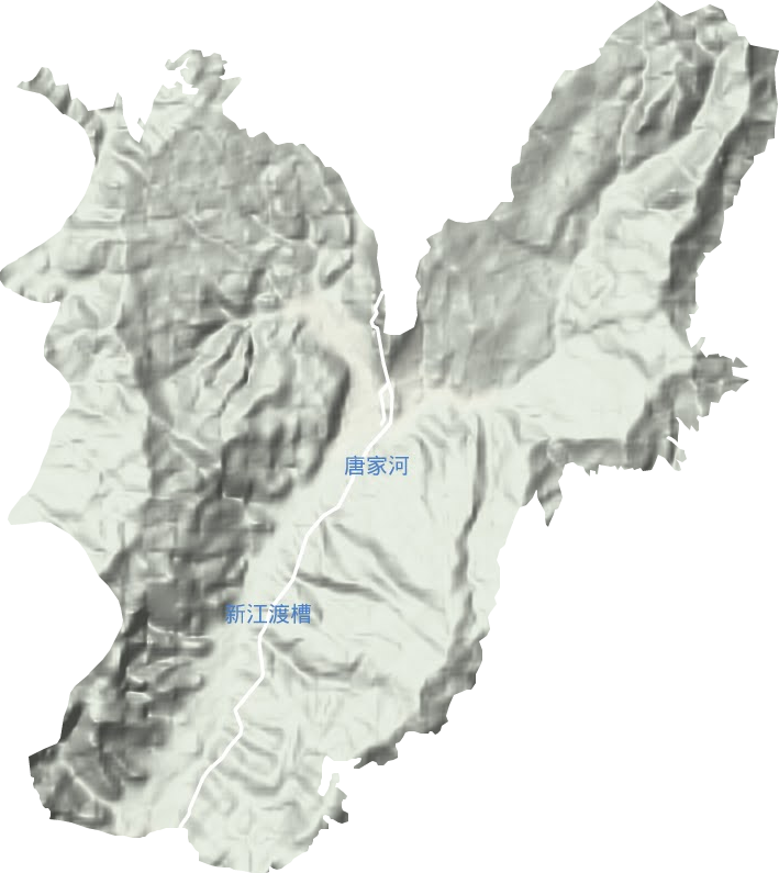魚泉鎮(zhèn)地形圖