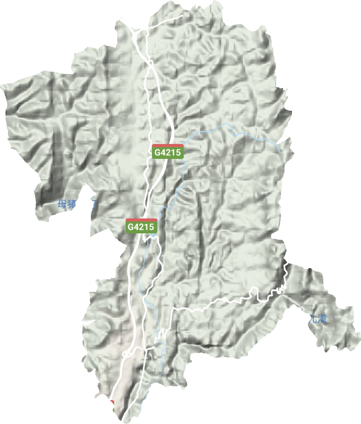 蒼龍街道地形圖