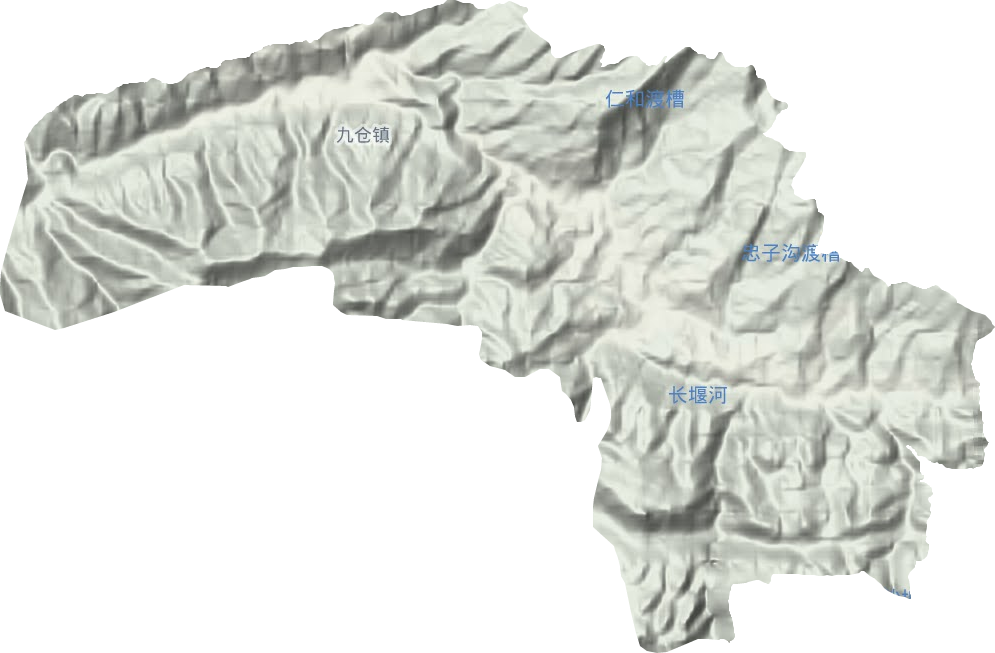 九倉鎮地形圖