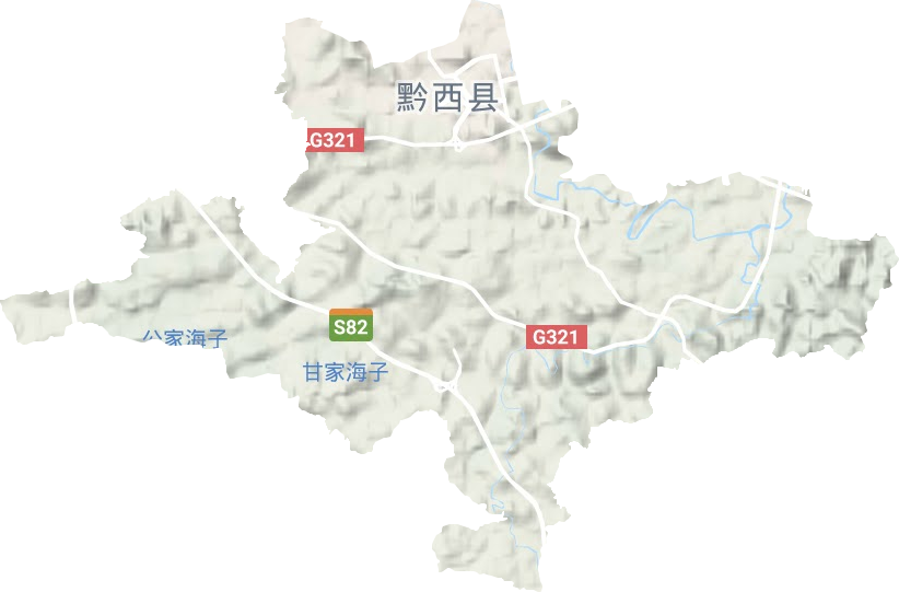 蓮城辦事處地形圖