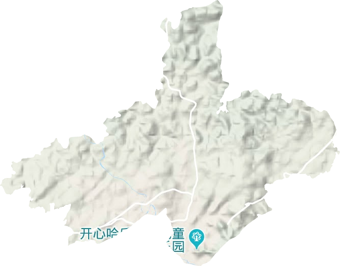 水西辦事處地形圖