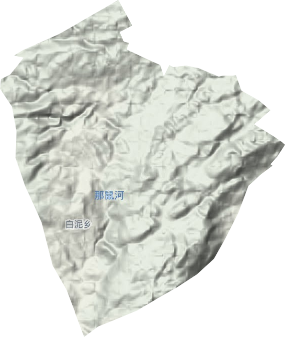 白泥鄉地形圖