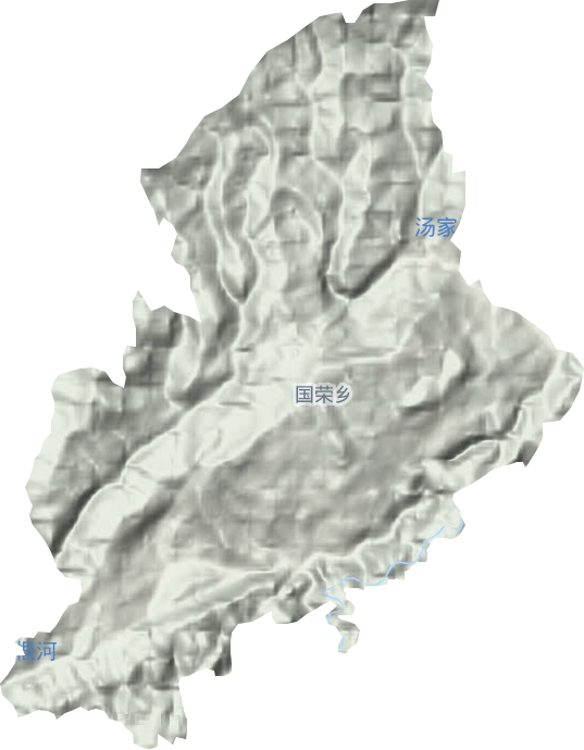 國榮鄉(xiāng)地形圖