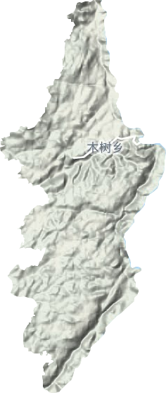 木樹鄉地形圖