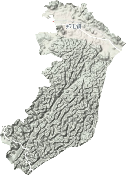 鄭屯鎮地形圖