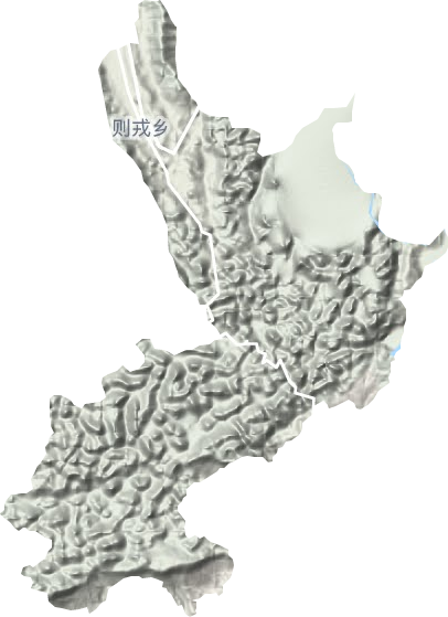 則戎鄉地形圖