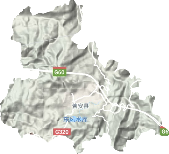 盤水鎮地形圖
