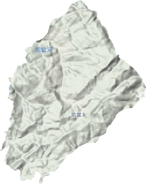 凱棠鄉地形圖
