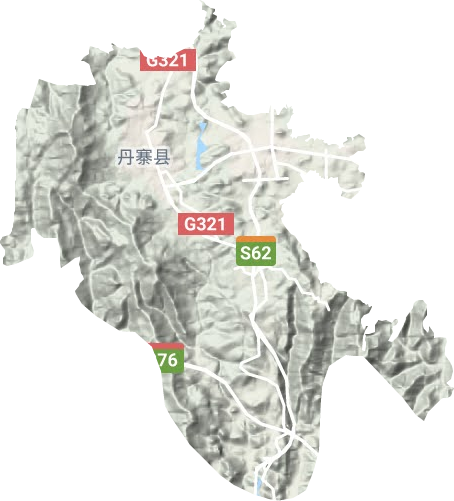 龍泉鎮地形圖