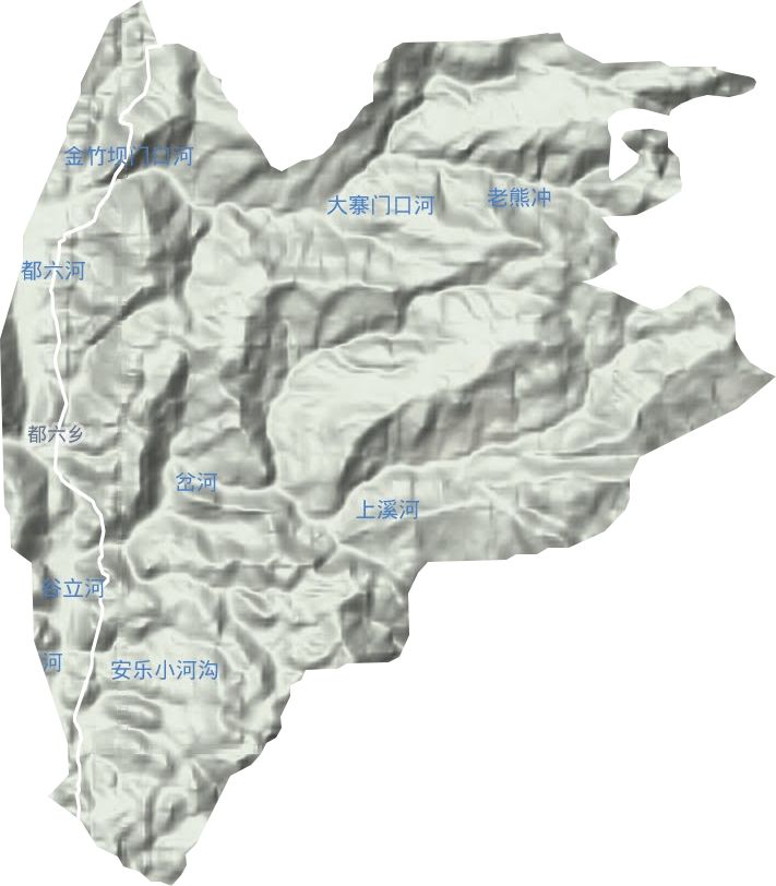 都六鄉地形圖