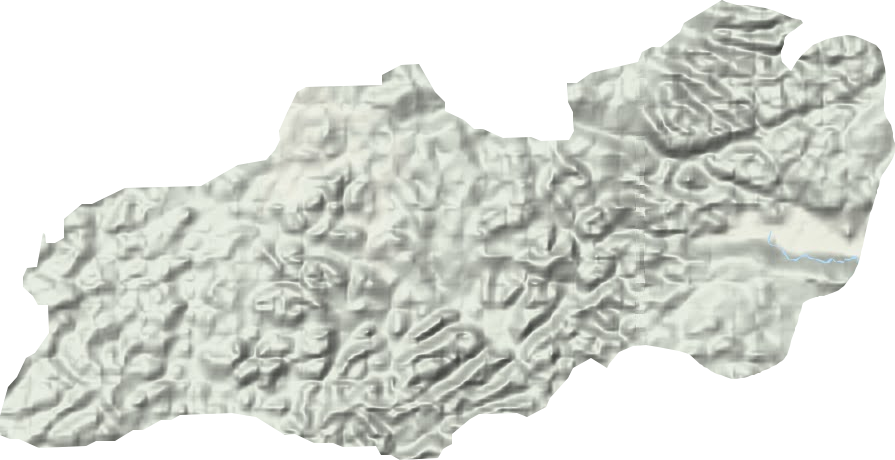 擺塘鄉地形圖