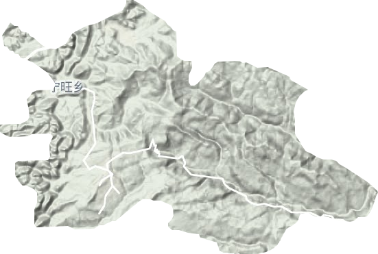 寧旺鄉地形圖