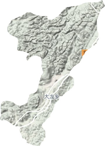 大龍鄉地形圖