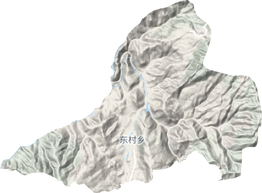 東村鎮地形圖