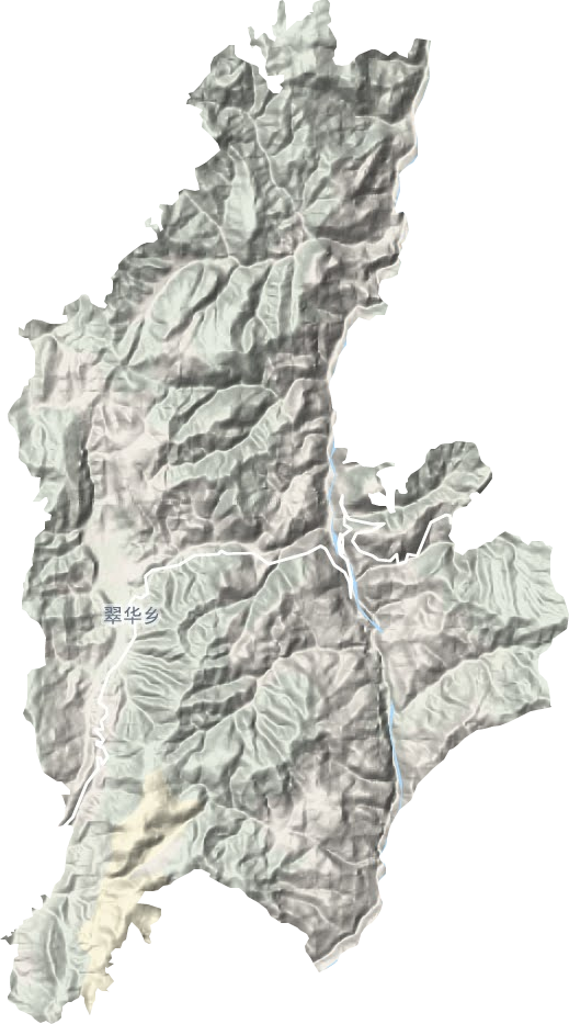 翠華鎮地形圖