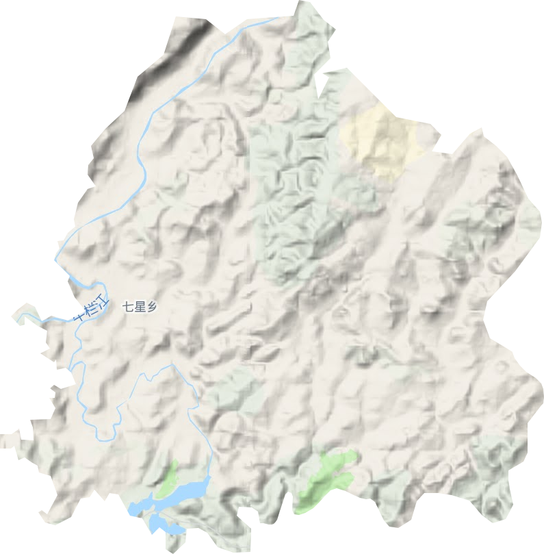 七星鎮地形圖