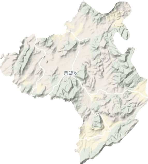 月望鄉地形圖