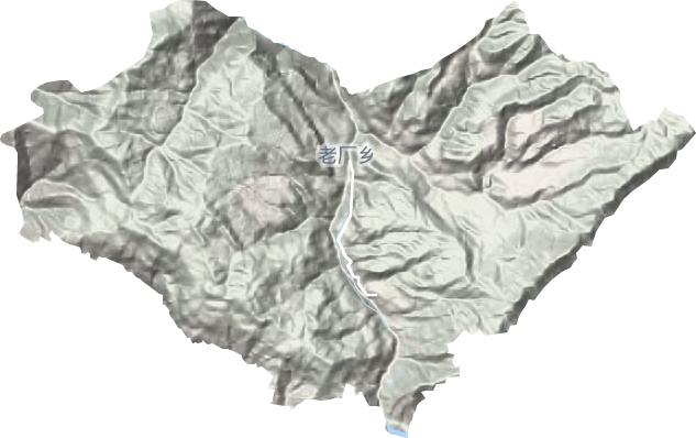 老廠鄉地形圖