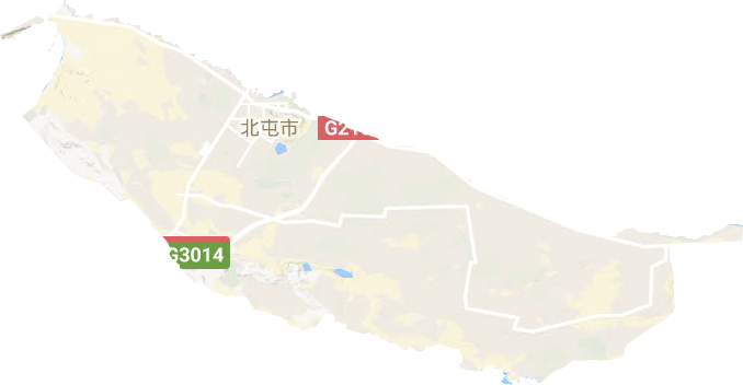 北屯市地形圖