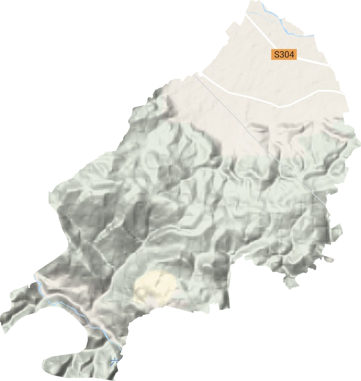 九龍街道地形圖