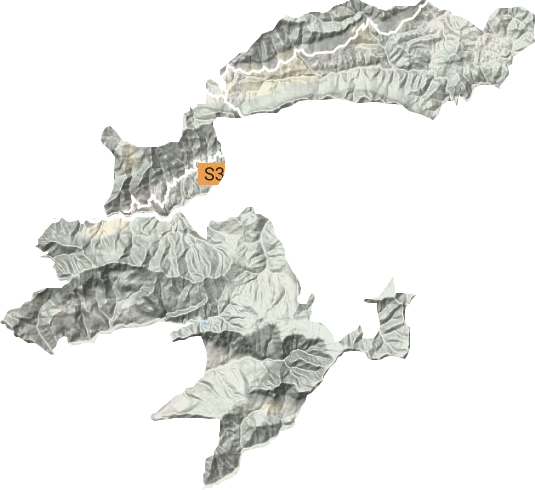 平甸鄉地形圖