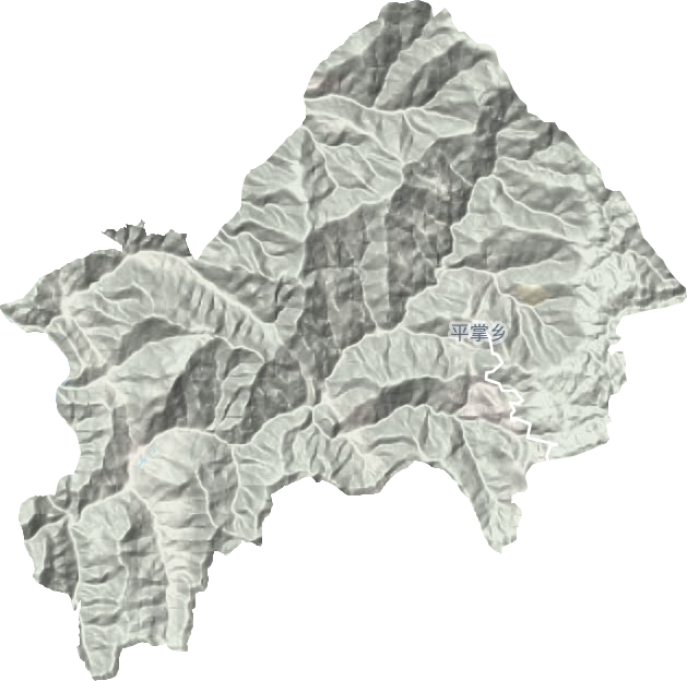 平掌鄉地形圖