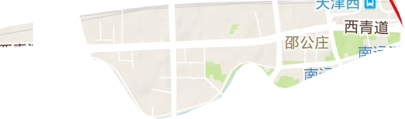 邵公莊街道地形圖