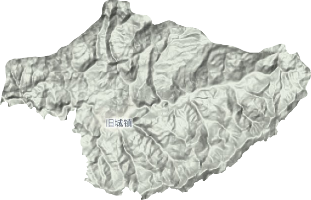 舊城鎮(zhèn)地形圖