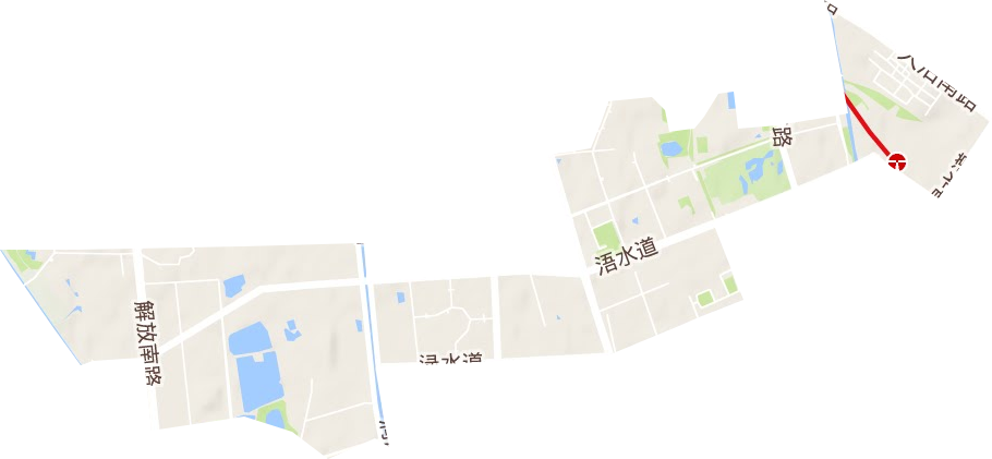 雙林農(nóng)場地形圖