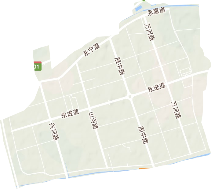 天津風電產業園地形圖