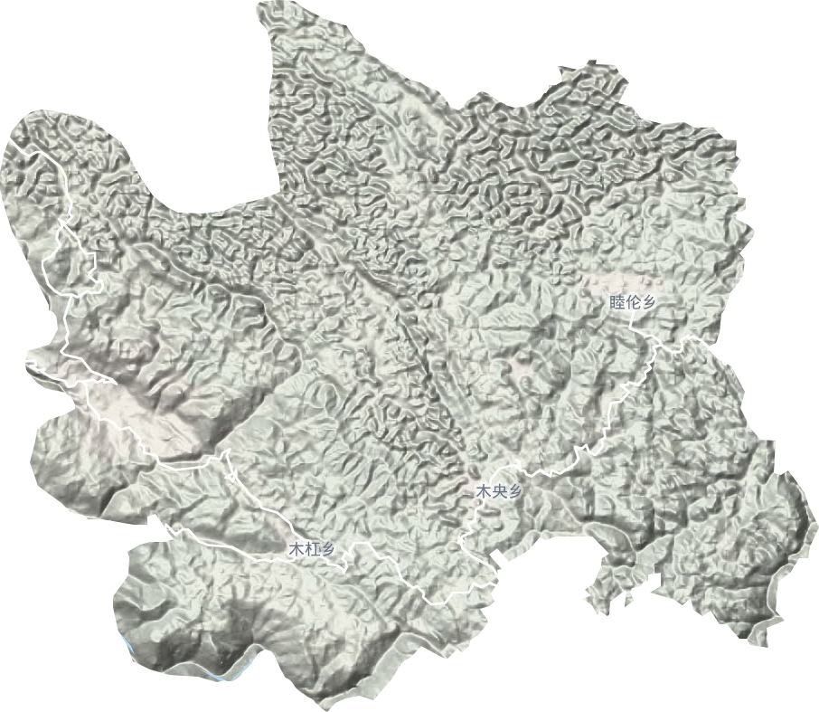 木央鎮地形圖
