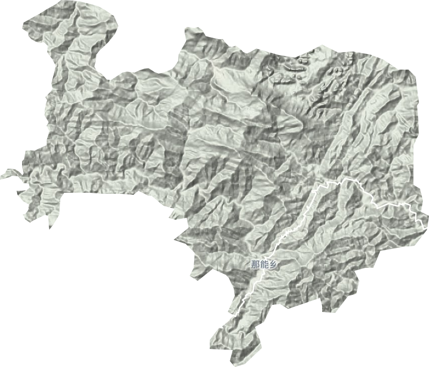 那能鄉(xiāng)地形圖