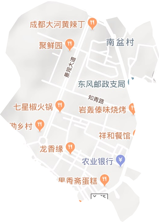 東風農場地形圖