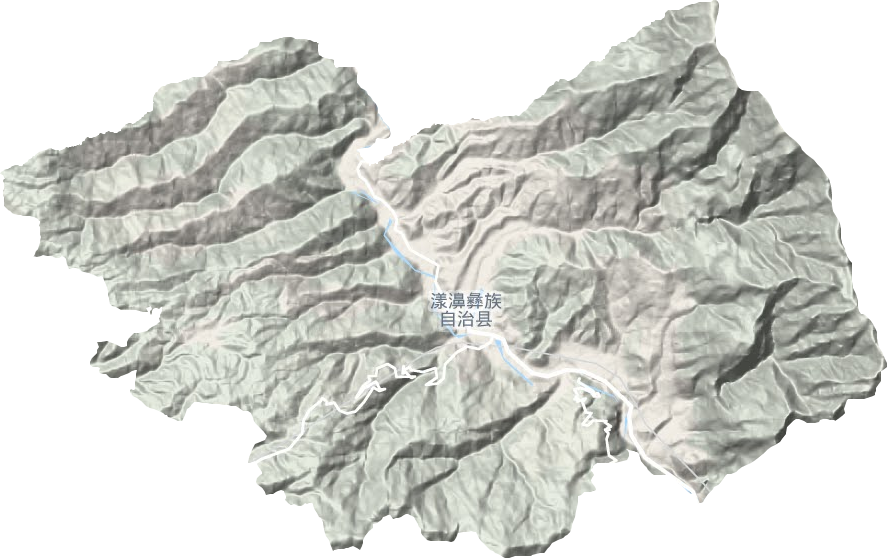 蒼山西鎮地形圖