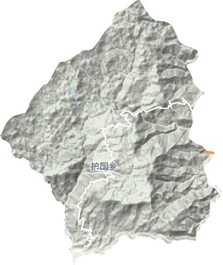 護國鄉地形圖