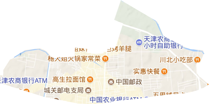 海濱街道地形圖