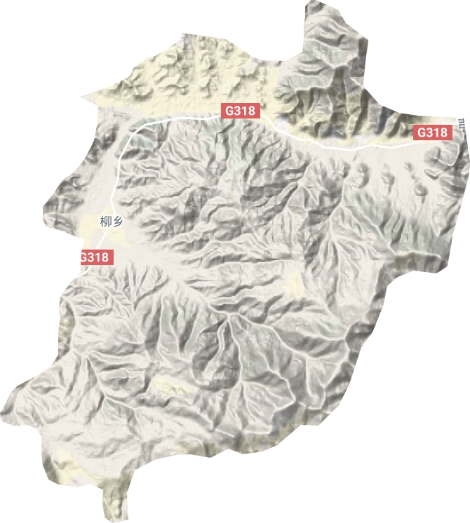 柳鄉地形圖