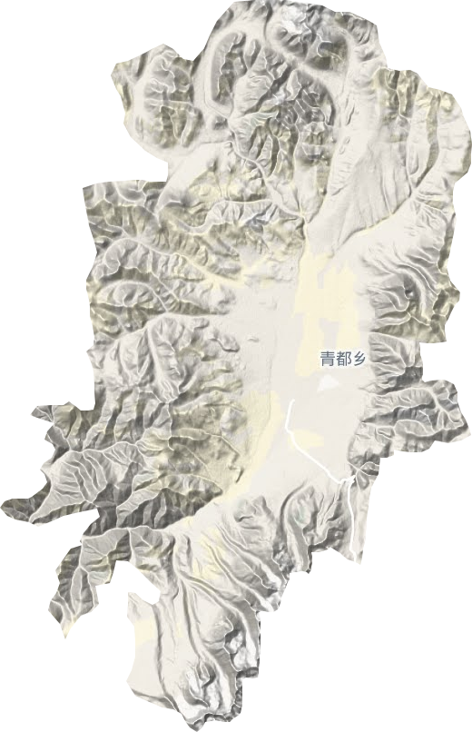 青都鄉地形圖